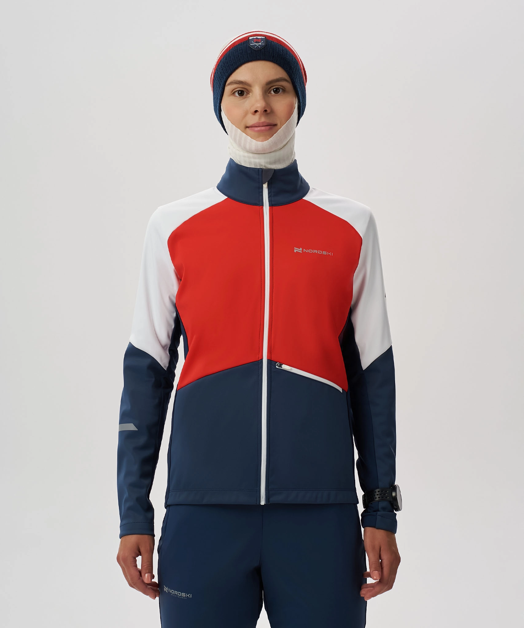 Тренировочная куртка Nordski Pro 2.0 Ice Mint/White W