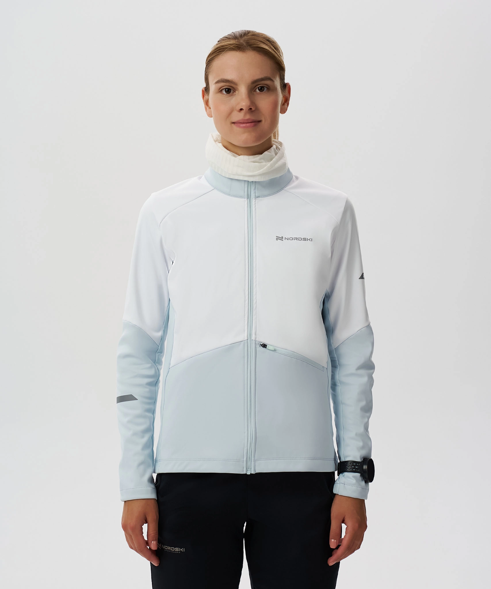 Тренировочная куртка Nordski Pro 2.0 Ice Mint/White W