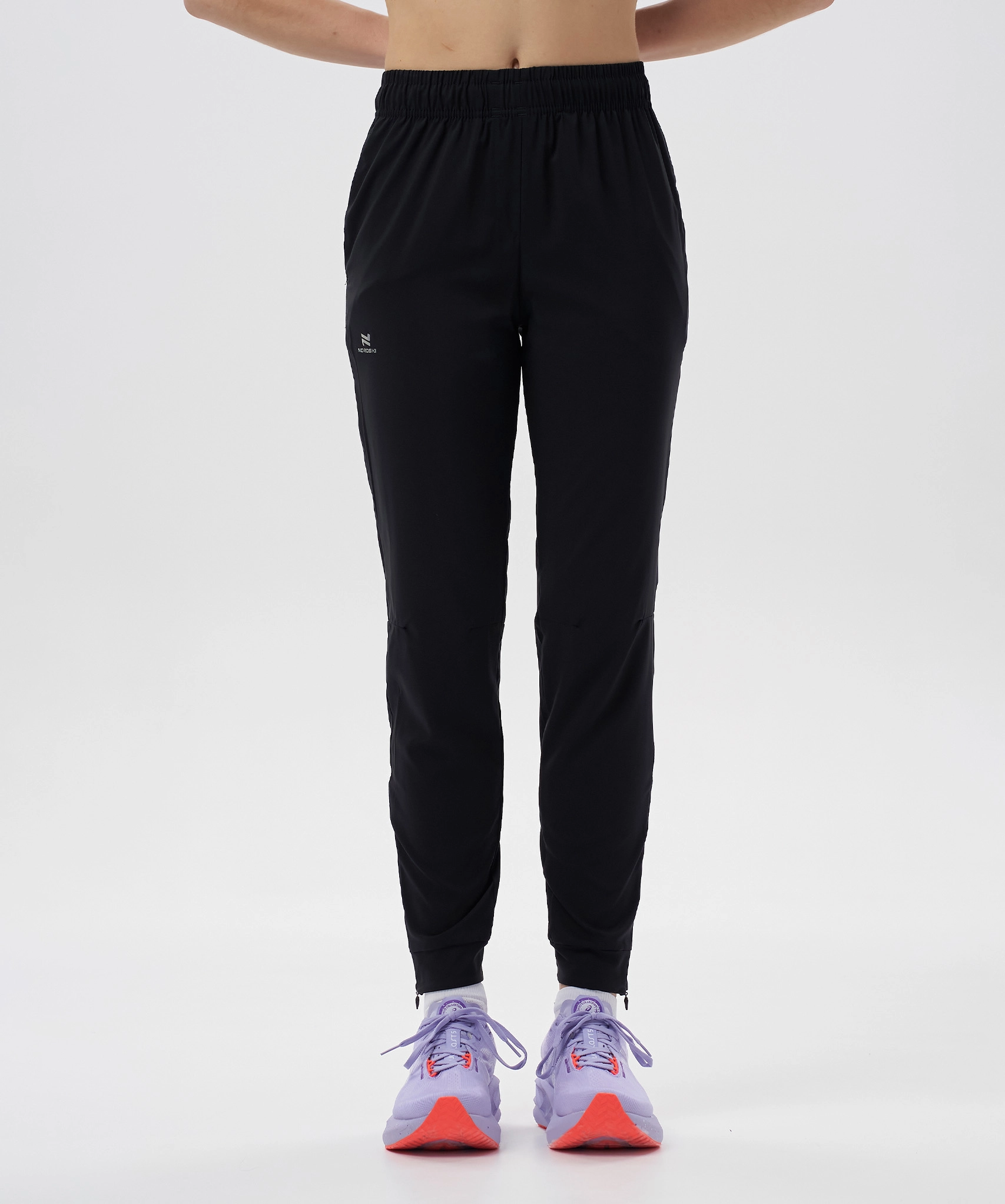 Брюки беговые Nordski Light Cross Black W