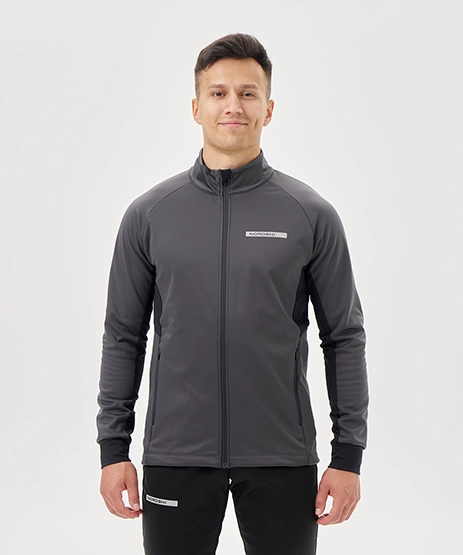 Тренировочная куртка Nordski Core Black/Grey