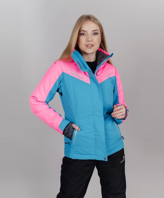 Горнолыжная куртка Nordski Extreme Blue/Pink W