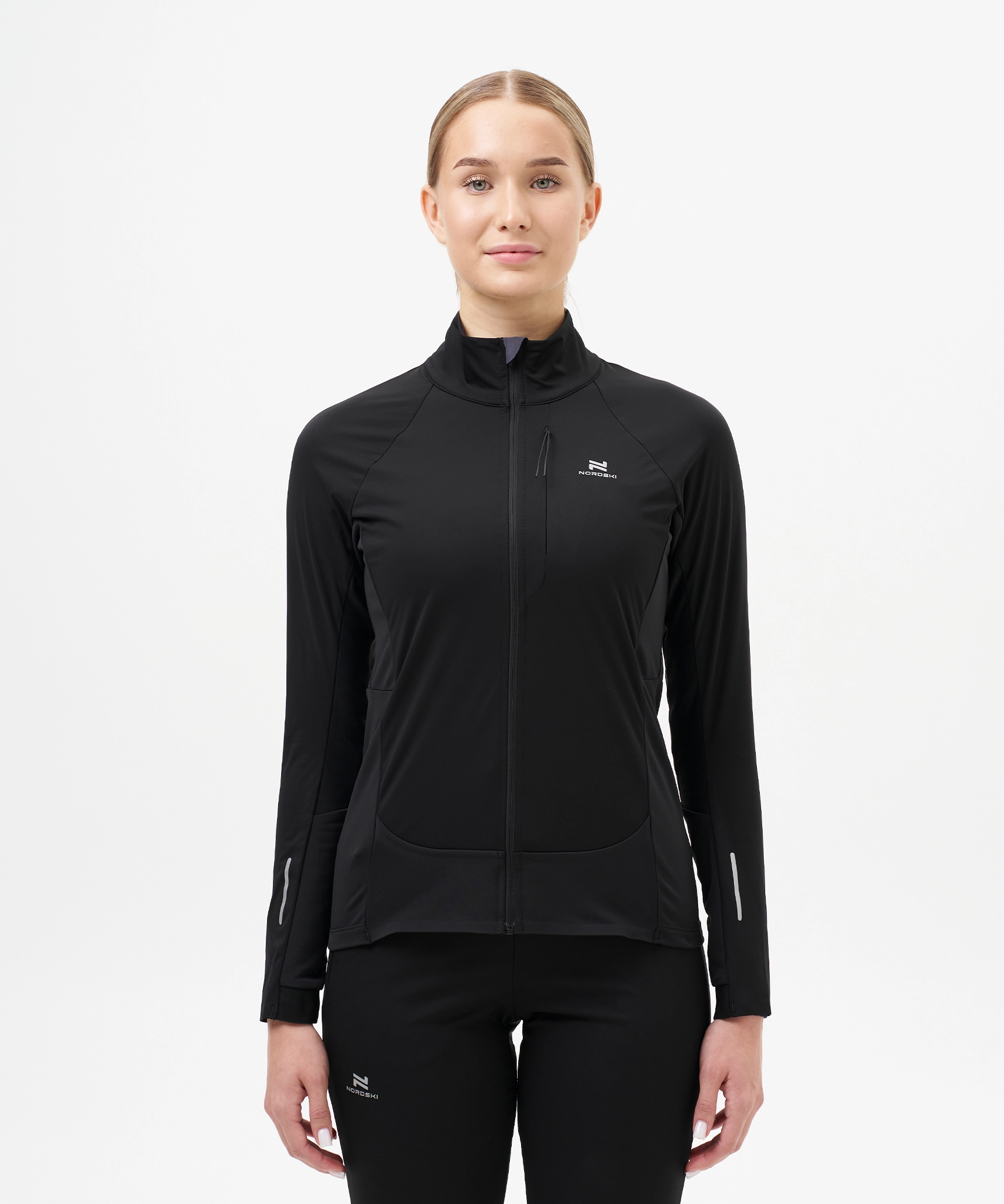 Тренировочная куртка Nordski Race Black/White W