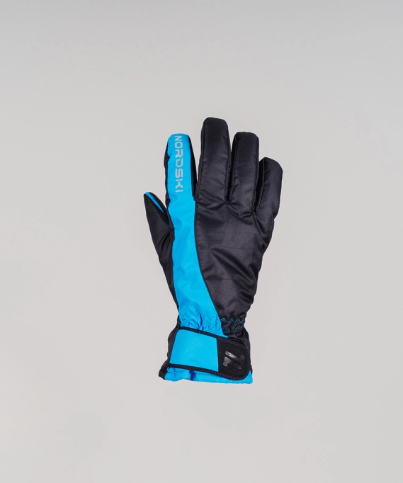 Перчатки Nordski Jr.Arctic Black/Blue Membrane