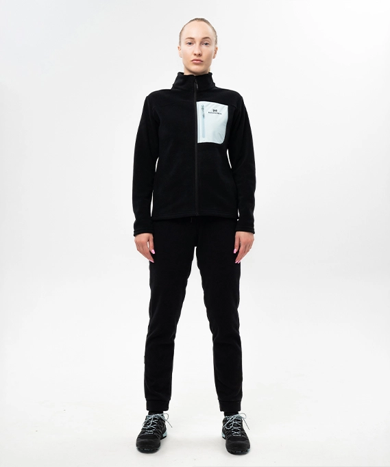 Толстовка Nordski Heat Black/Aqua W