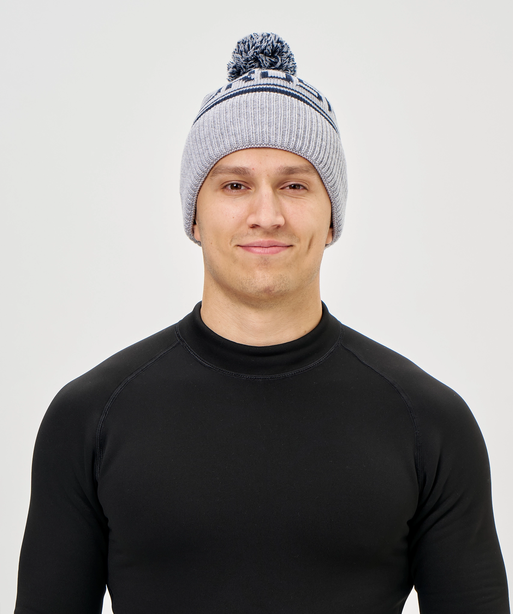 Шапка Nordski Blizzard Ice Water/White