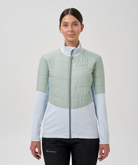 Куртка Nordski Hybrid Pro 2.0 Pearl Blue/Ice Mint W