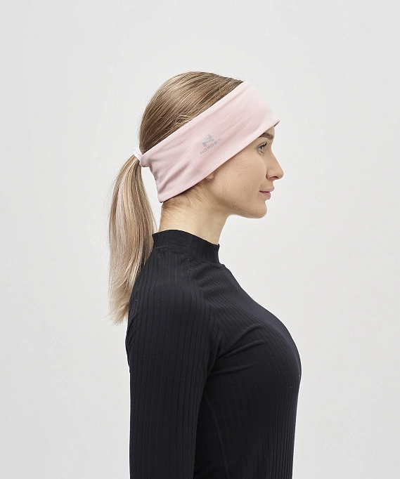 Повязка Nordski Warm Soft Pink