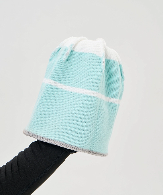 Шапка Nordski Severe White/Grey