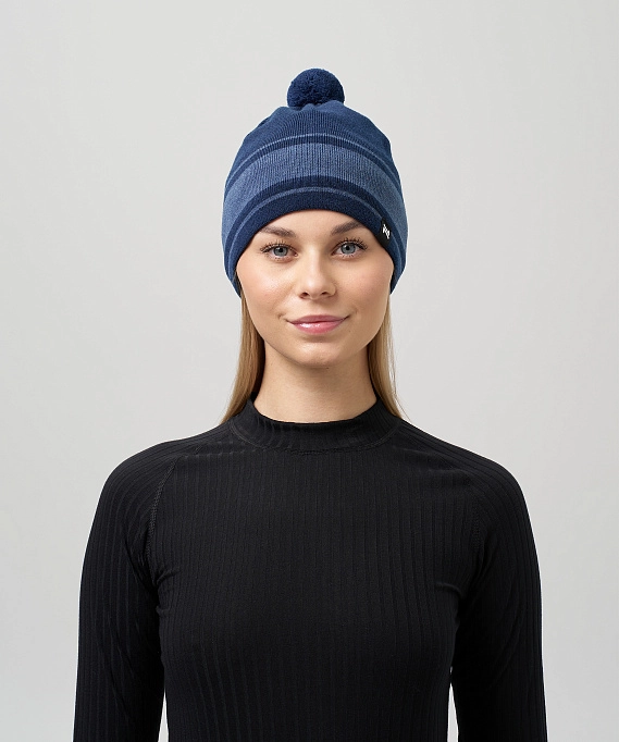 Шапка Nordski Tone Stripe Blue