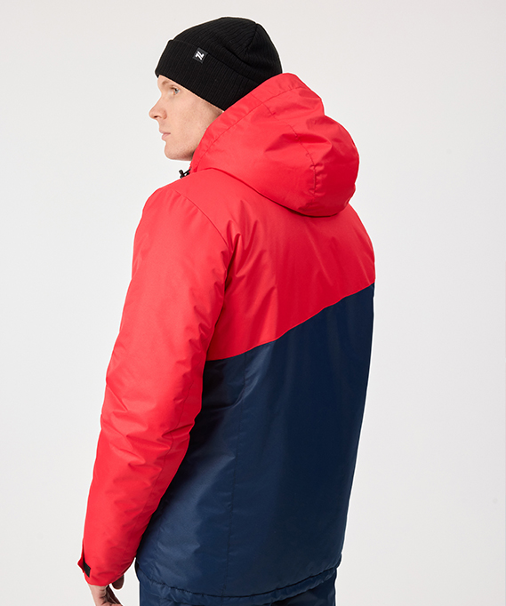 Утепленная куртка Nordski Active Red/Dark Navy