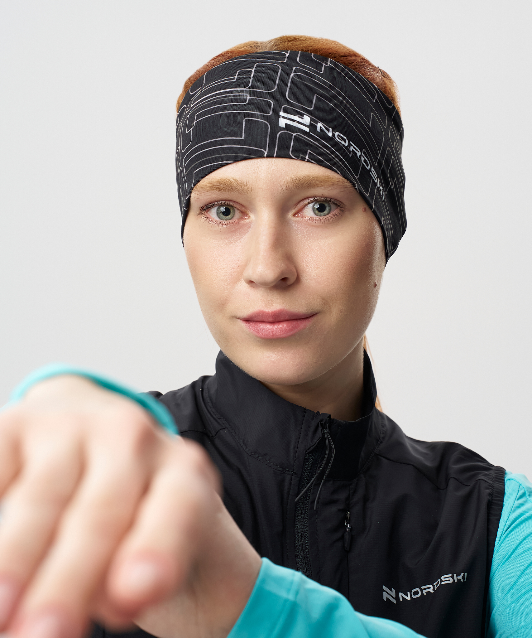 Повязка Nordski Graphic Black