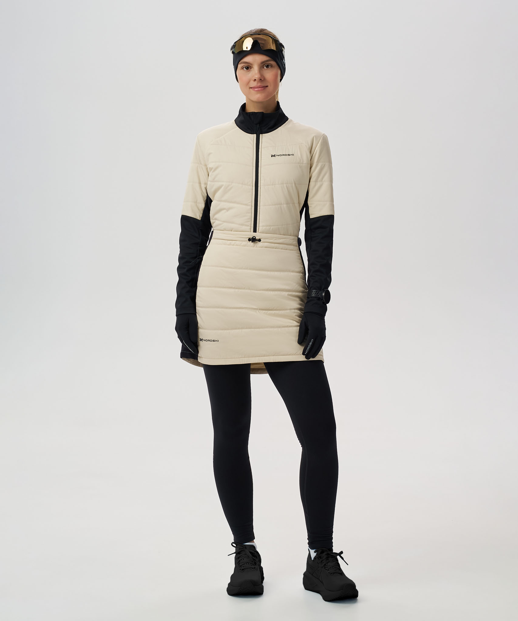 Юбка Nordski Hybrid Pro 2.0 Beige/Black W