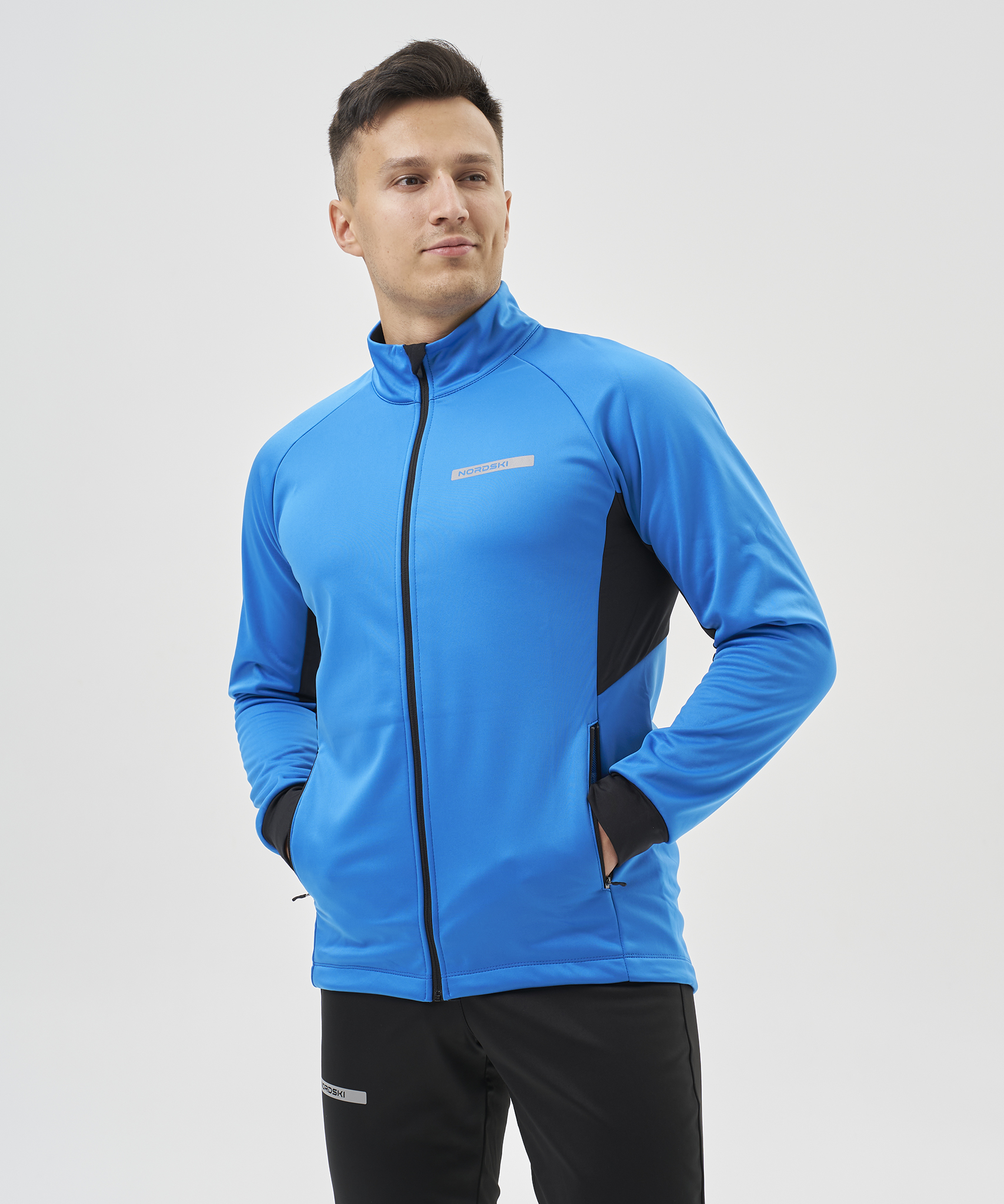 Тренировочная куртка Nordski Core Saphire/Black