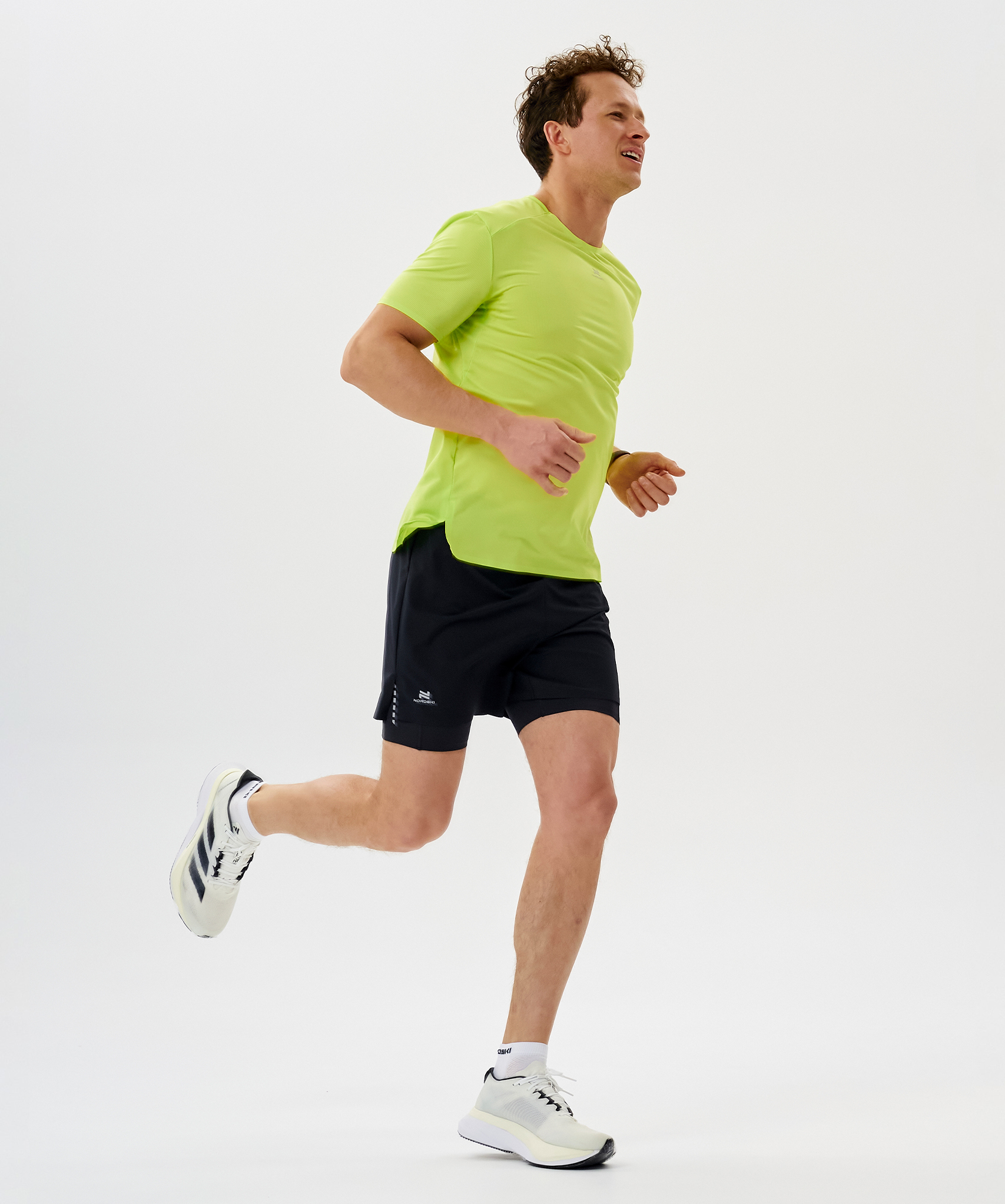 Шорты 2 в 1 Nordski Road Black