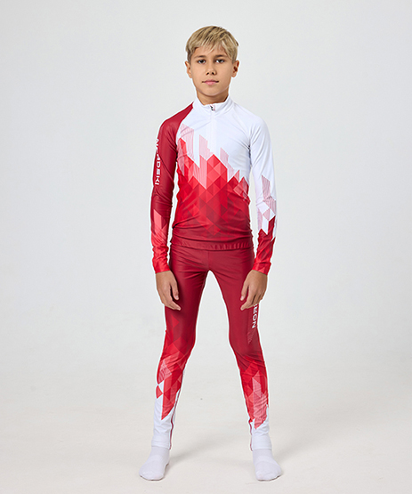 Гоночный костюм Nordski Jr. Race Red