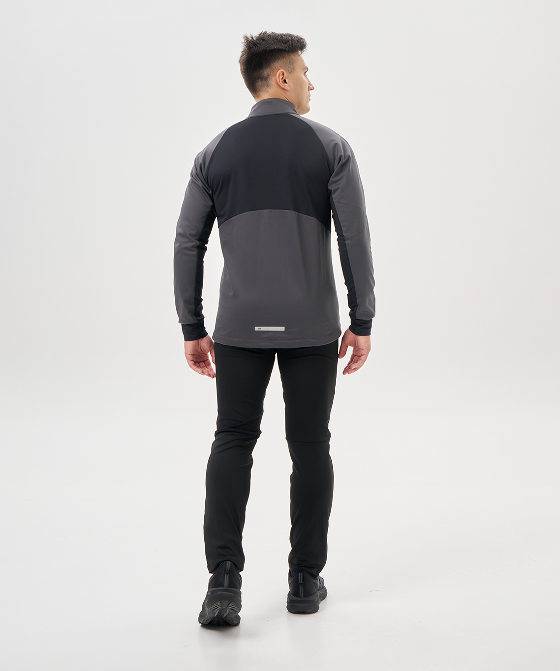 Тренировочная куртка Nordski Core Graphite/Black