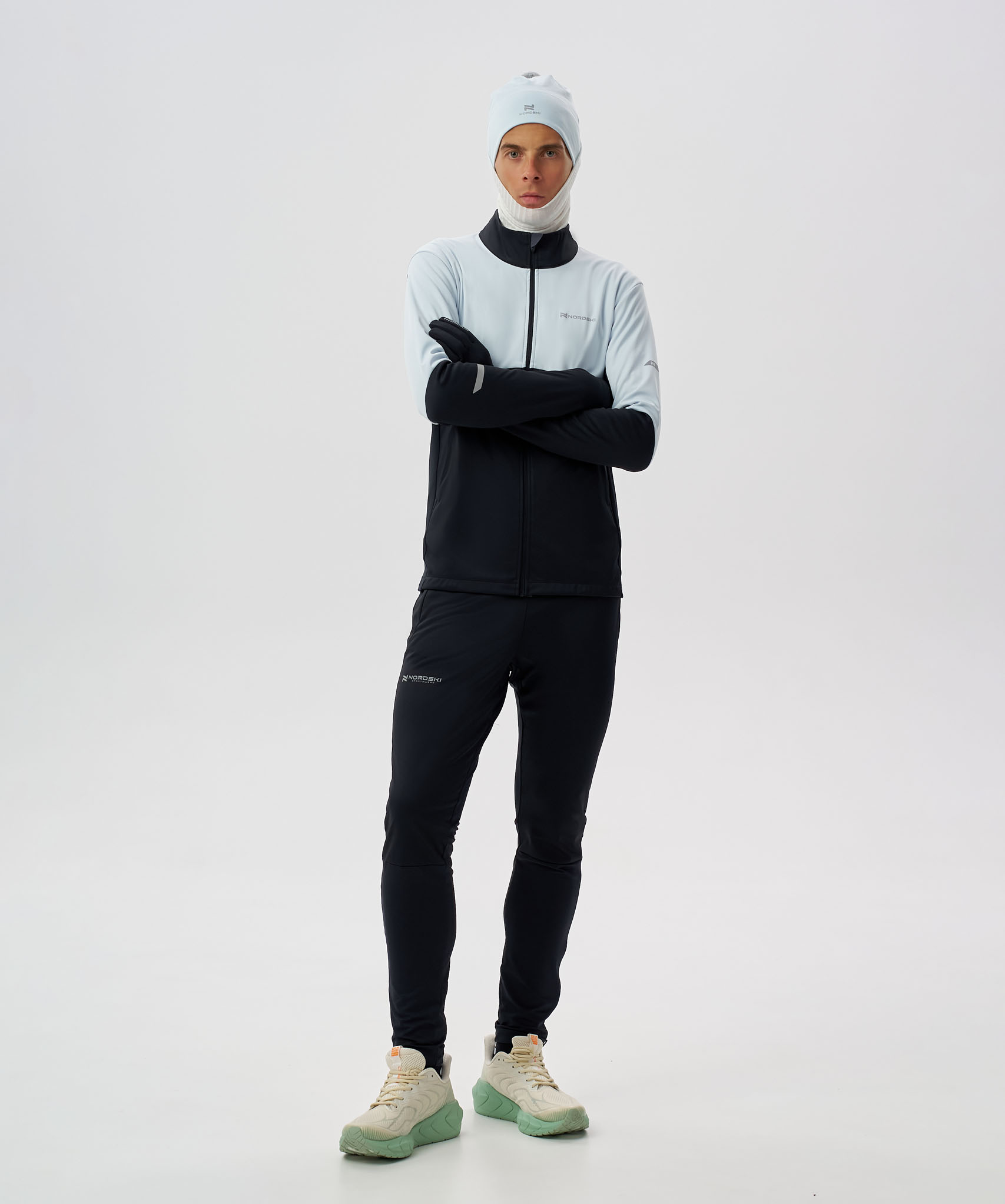 Тренировочная куртка Nordski Pro 2.0 Pearl Blue/Black
