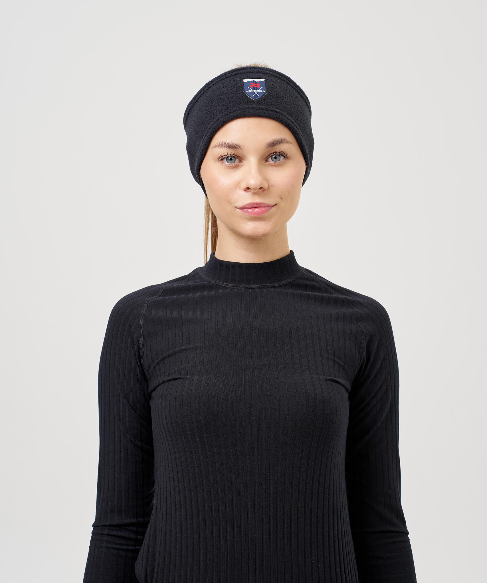 Повязка Nordski Fleece Warm Black
