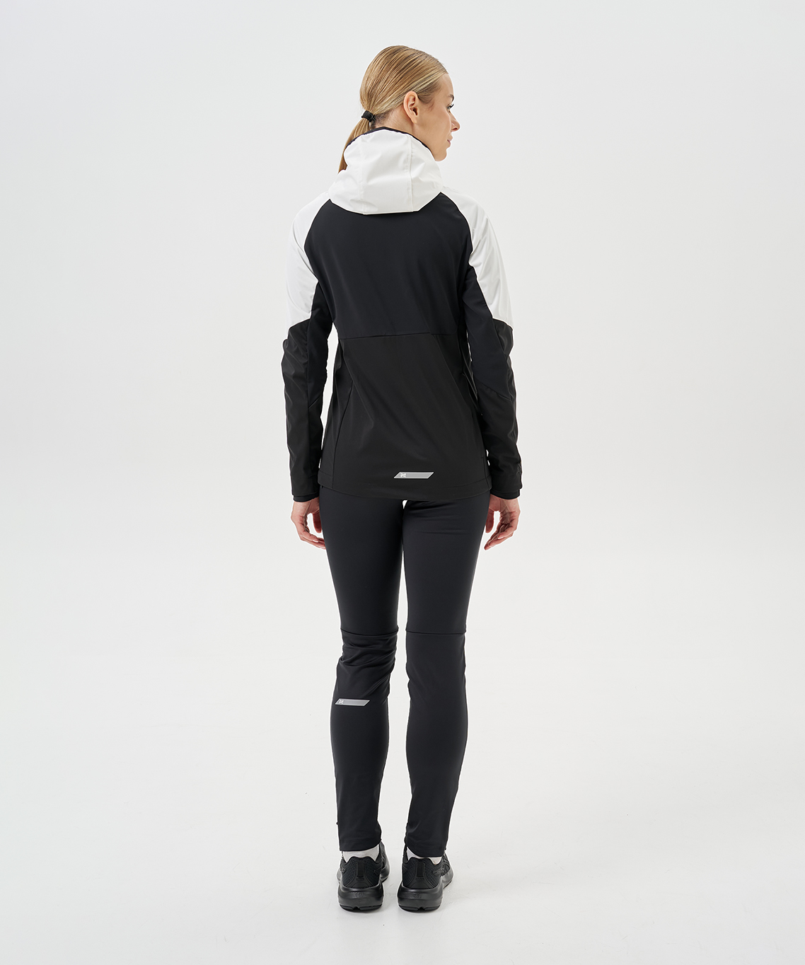 Тренировочная куртка Nordski PRO TOUR HOOD White/Black W