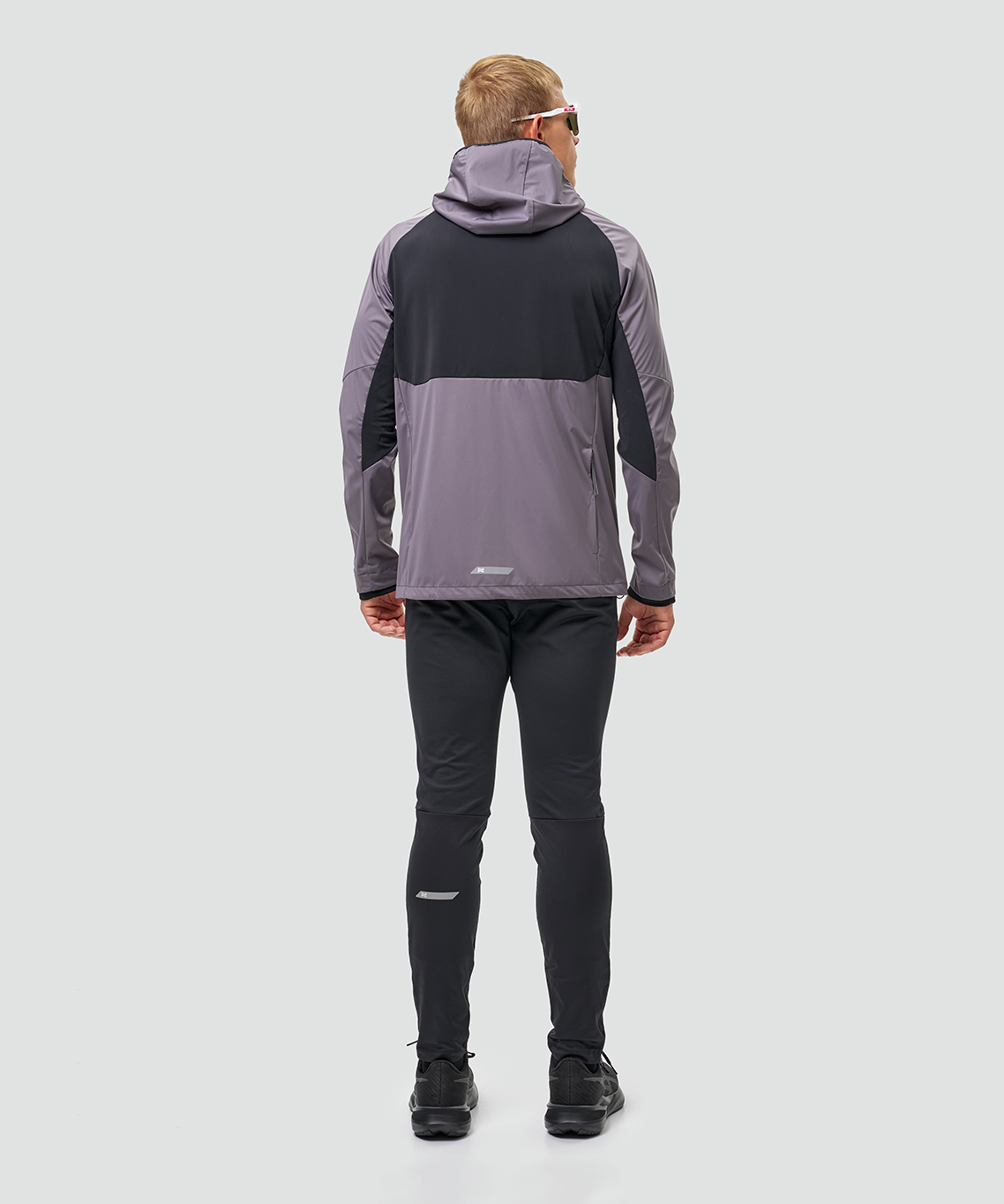 Тренировочная куртка Nordski PRO TOUR HOOD Shark/Black