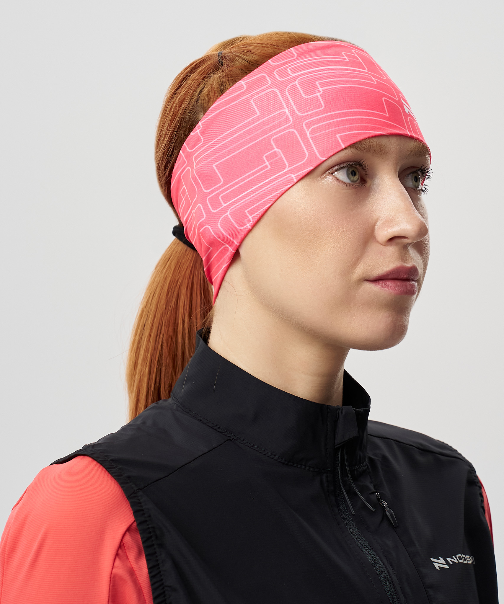 Повязка Nordski Graphic Magenta