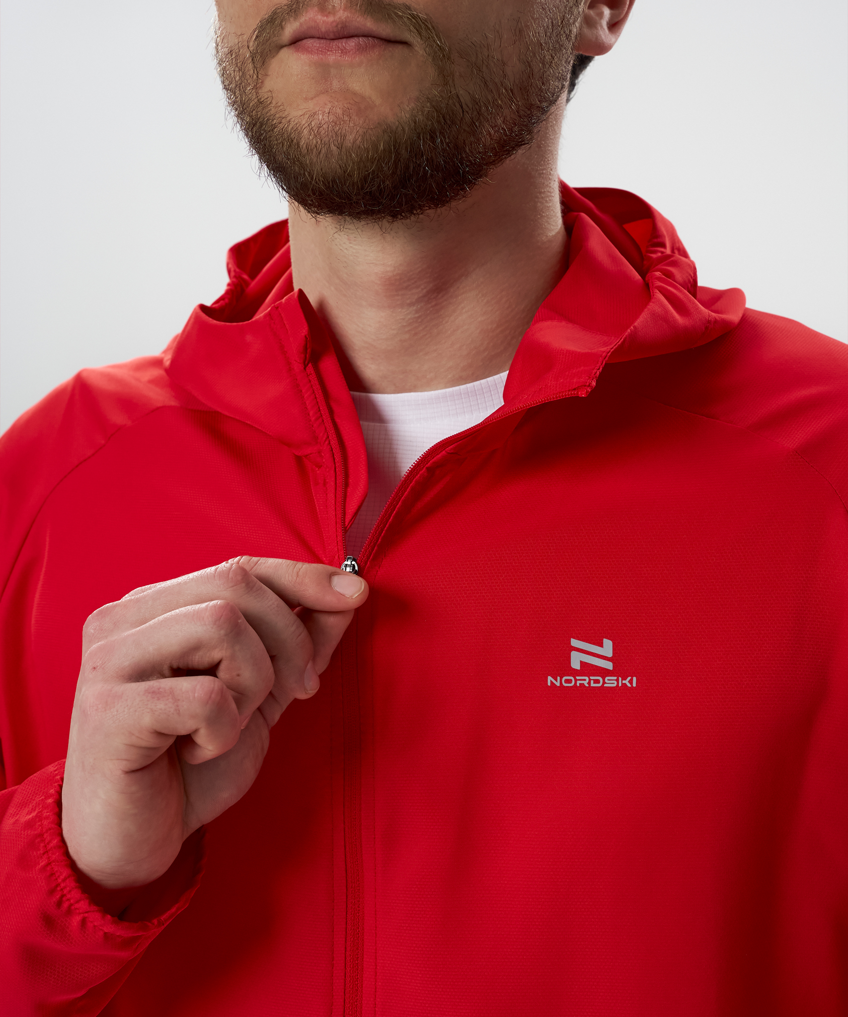 Ветровка Nordski Runway Risk Red