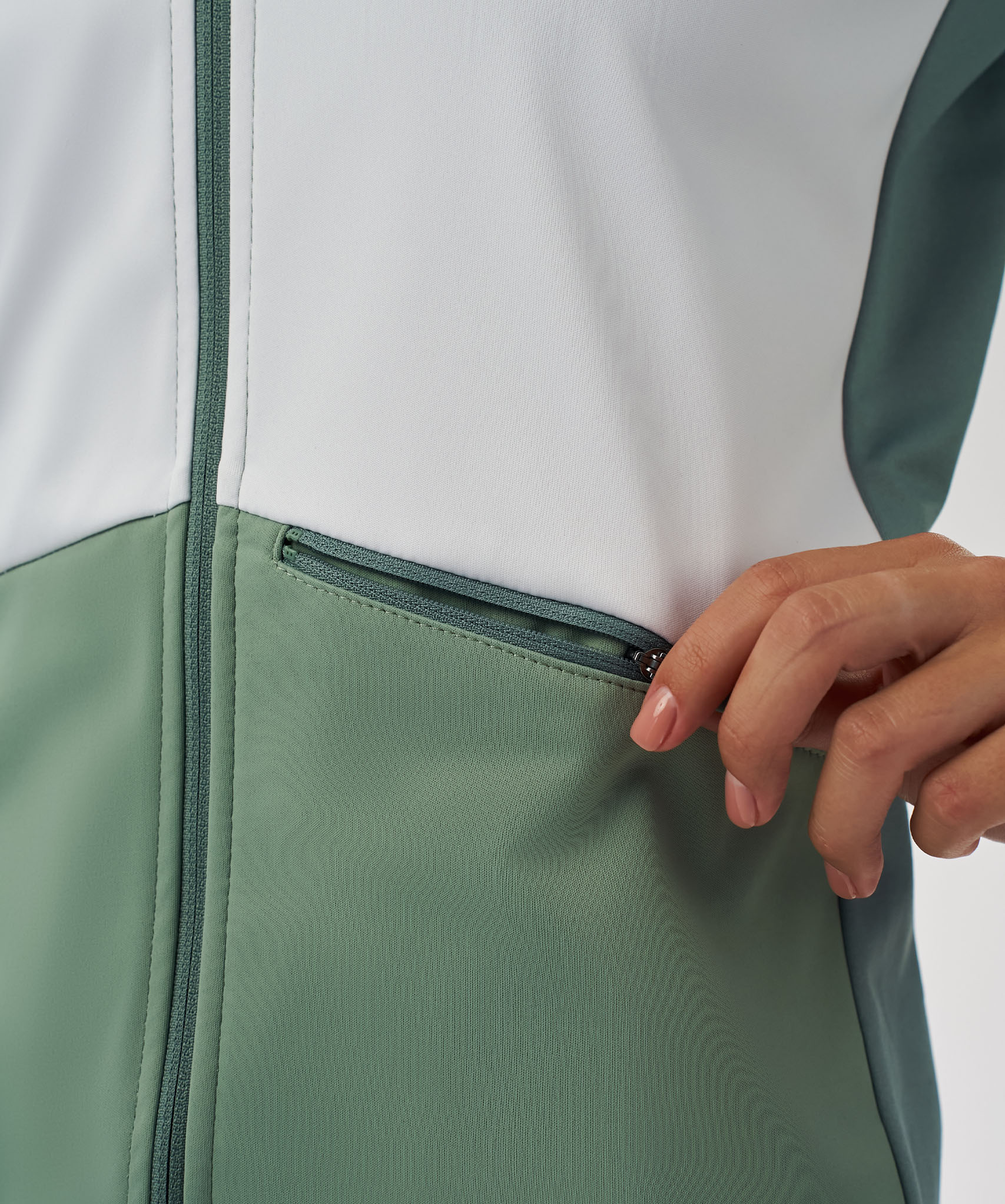 Тренировочная куртка Nordski Pro 2.0 Ice Mint/White W