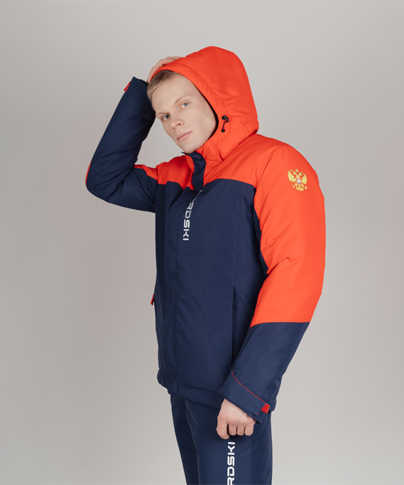 Утепленная куртка Nordski Mount 2.0 Dark Blue/Red