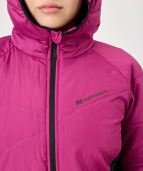 Куртка Nordski Hybrid Warm 2.0 Fuchsia/Black W