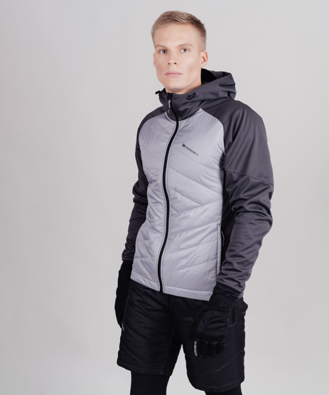 Куртка Nordski Hybrid Hood Black/Lime