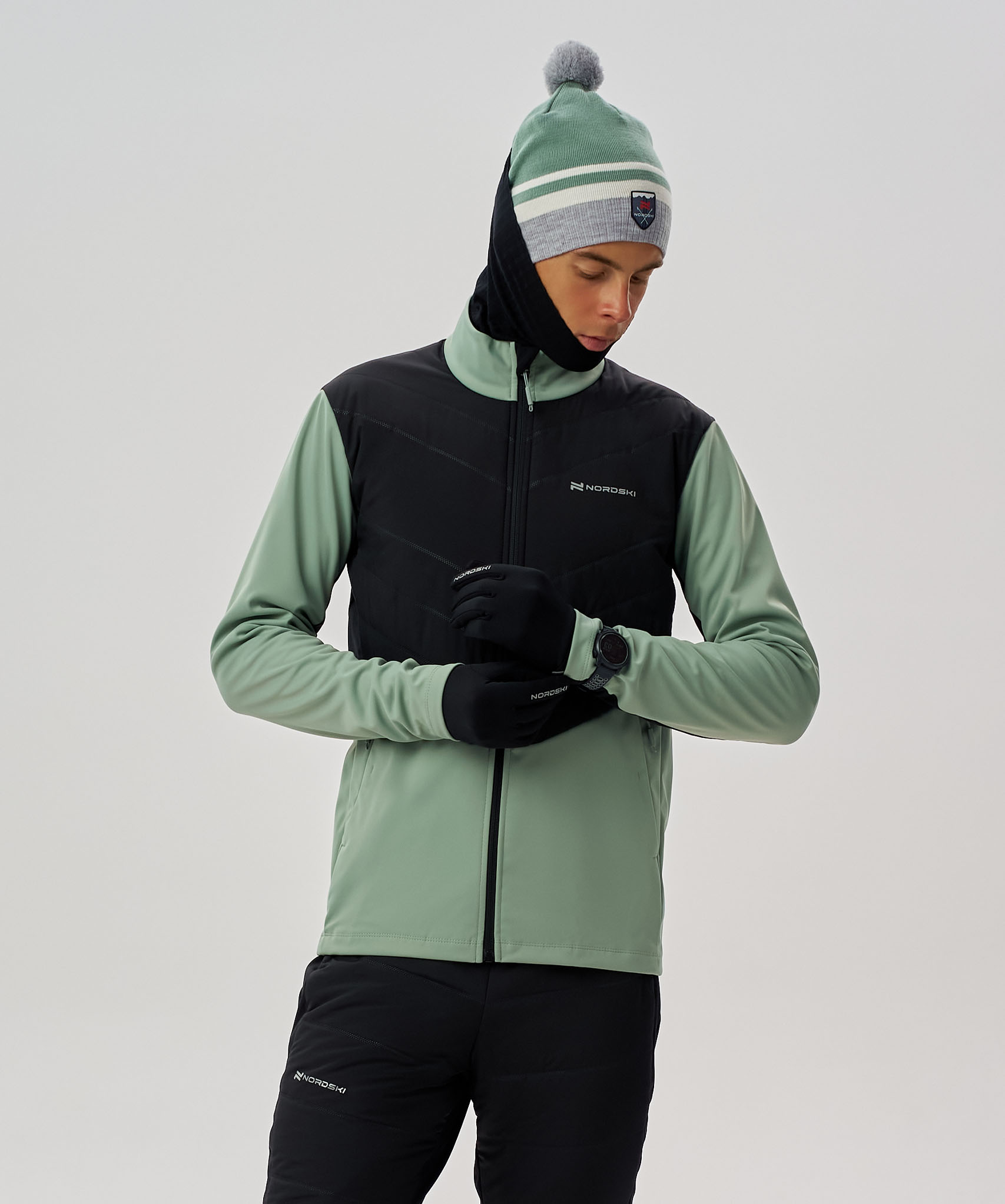 Куртка Nordski Hybrid Pro 2.0 Ice Mint/Black