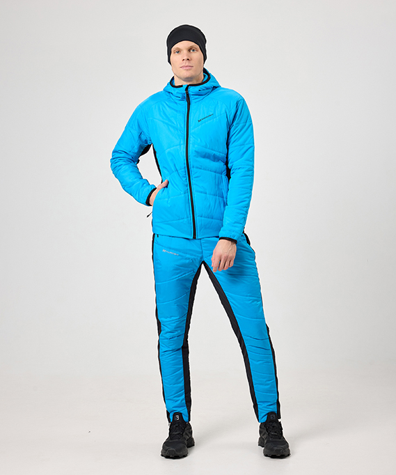 Куртка Nordski Hybrid Warm 2.0 Light Blue/Black