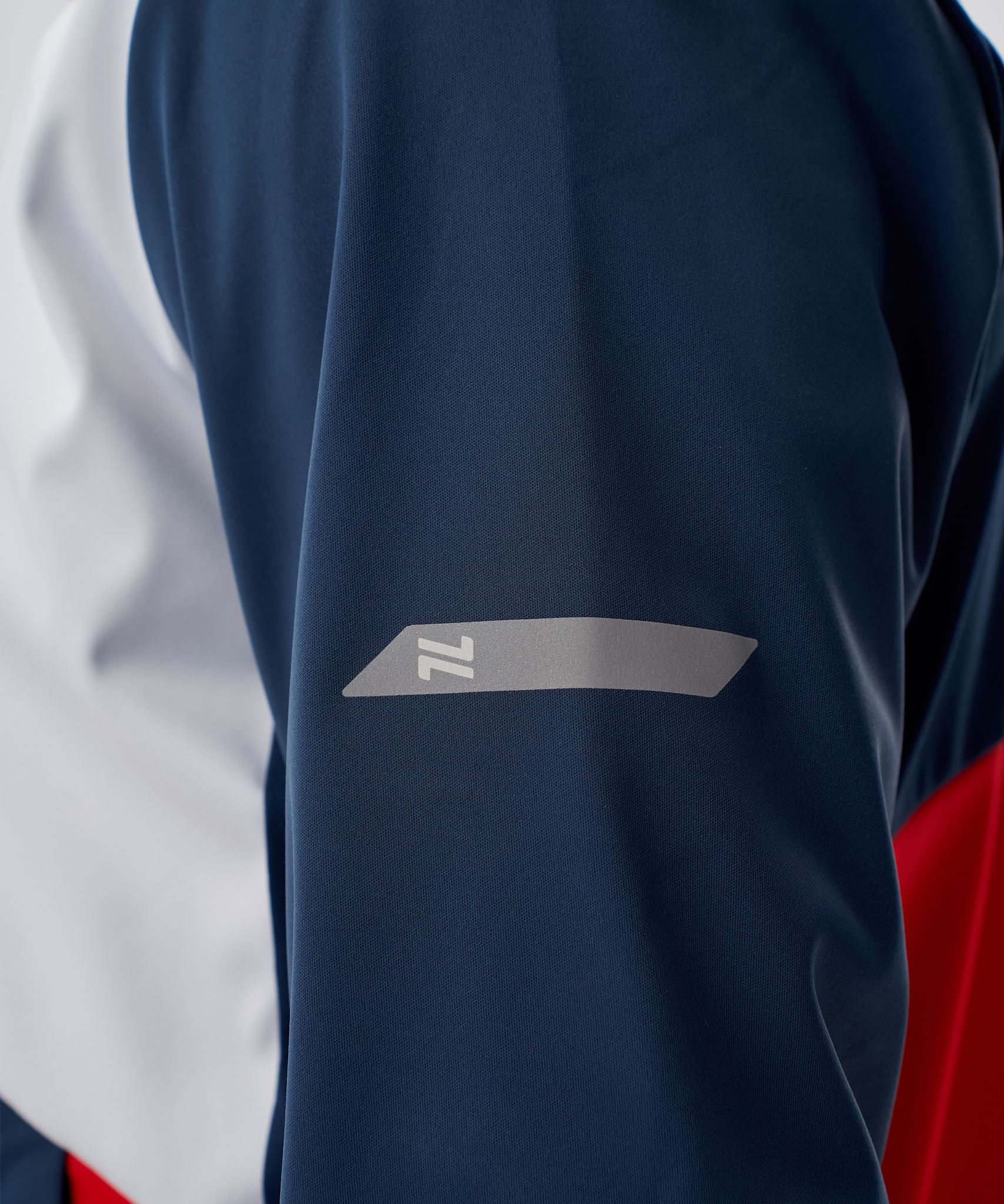 Тренировочная куртка Nordski Pro 2.0 White/Blue/Red