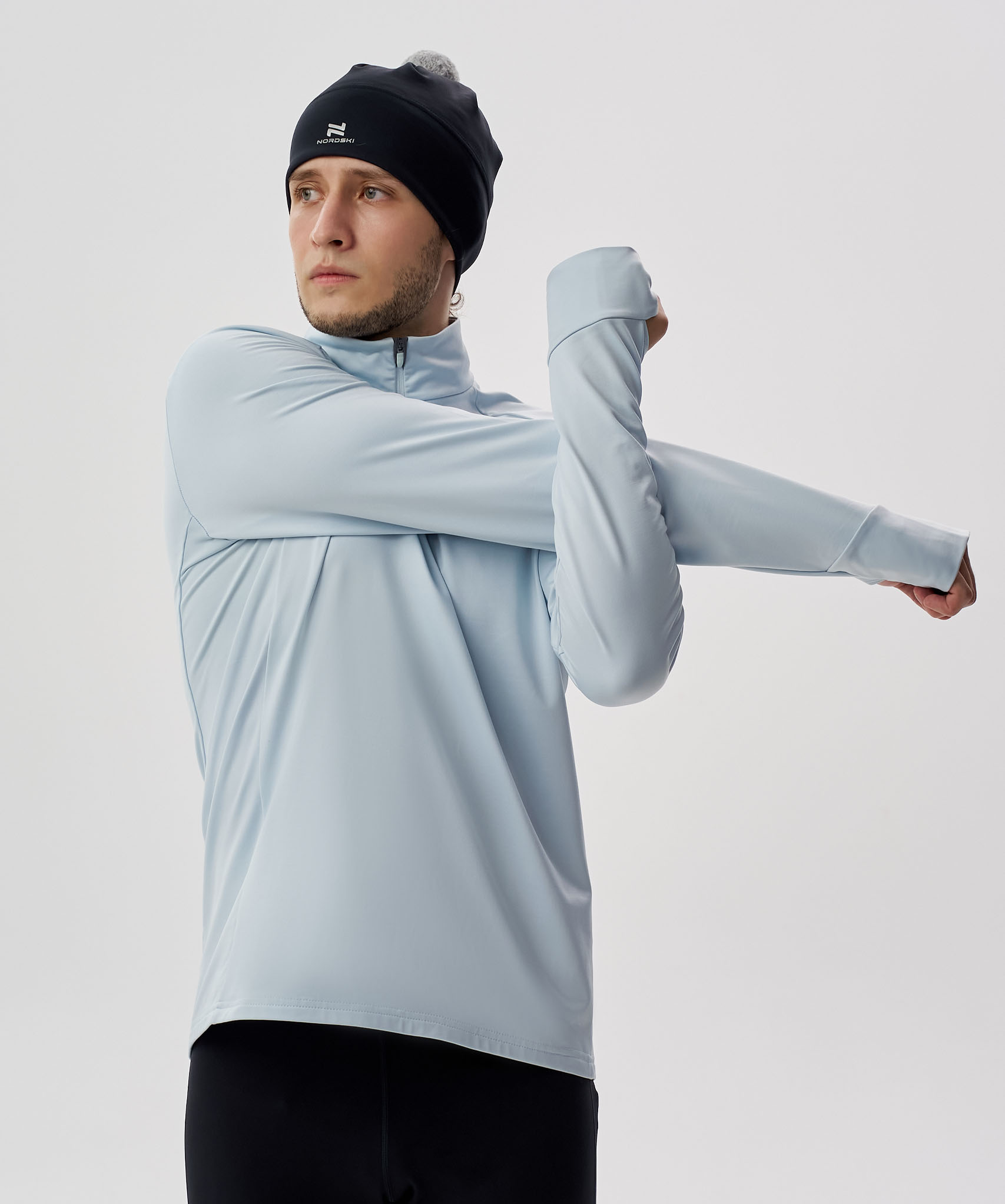 Лонгслив Nordski Warm 2.0 Pearl Blue