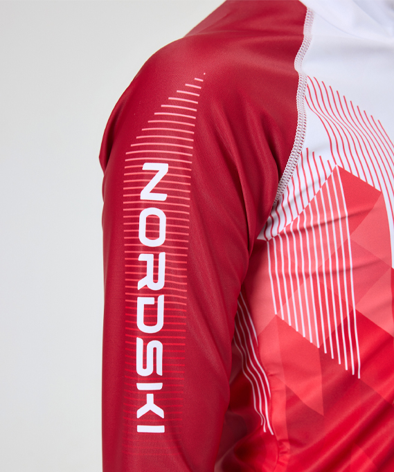 Гоночный костюм Nordski Jr. Race Red