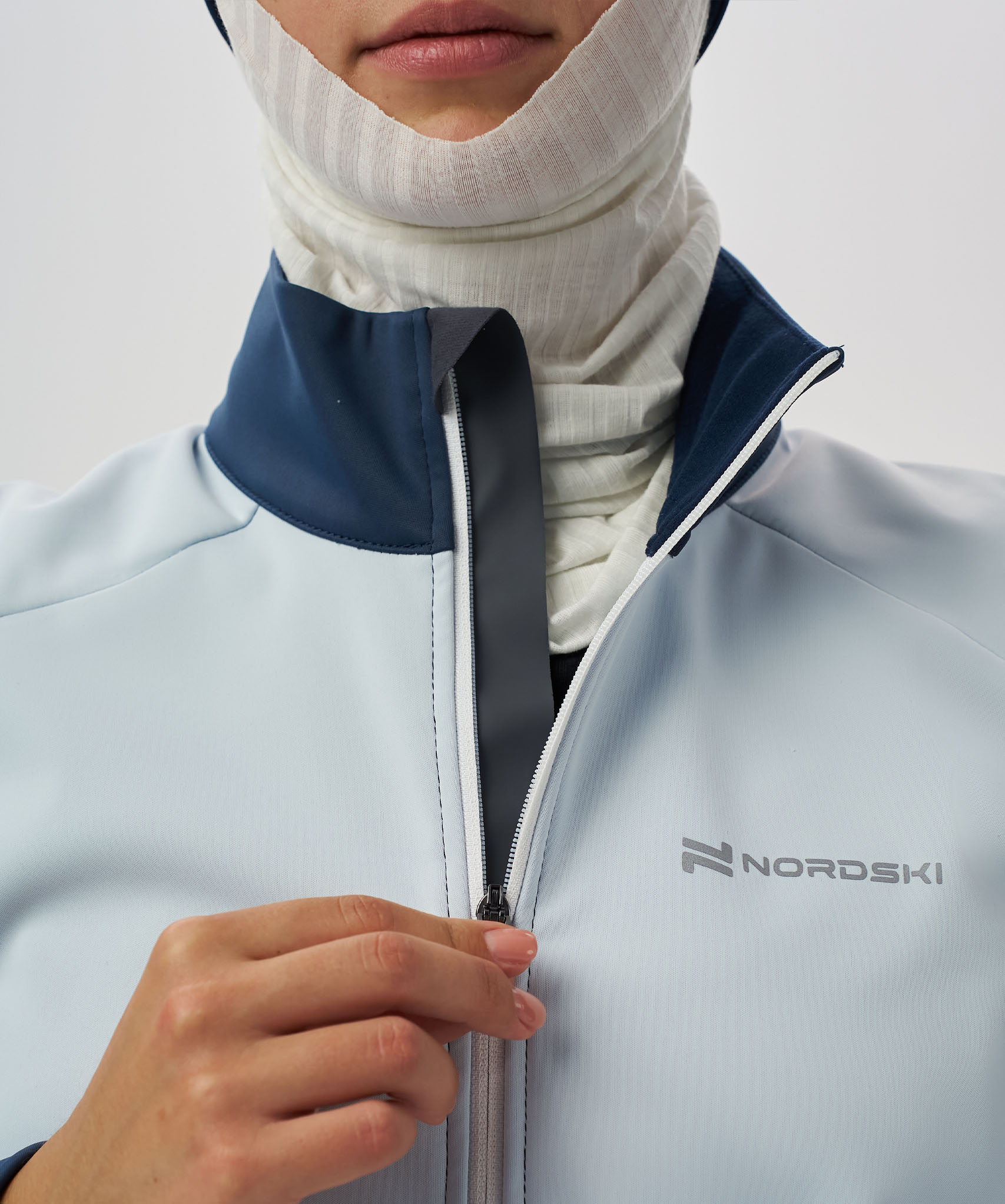 Тренировочная куртка Nordski Pro 2.0 Pearl Blue/Blue W