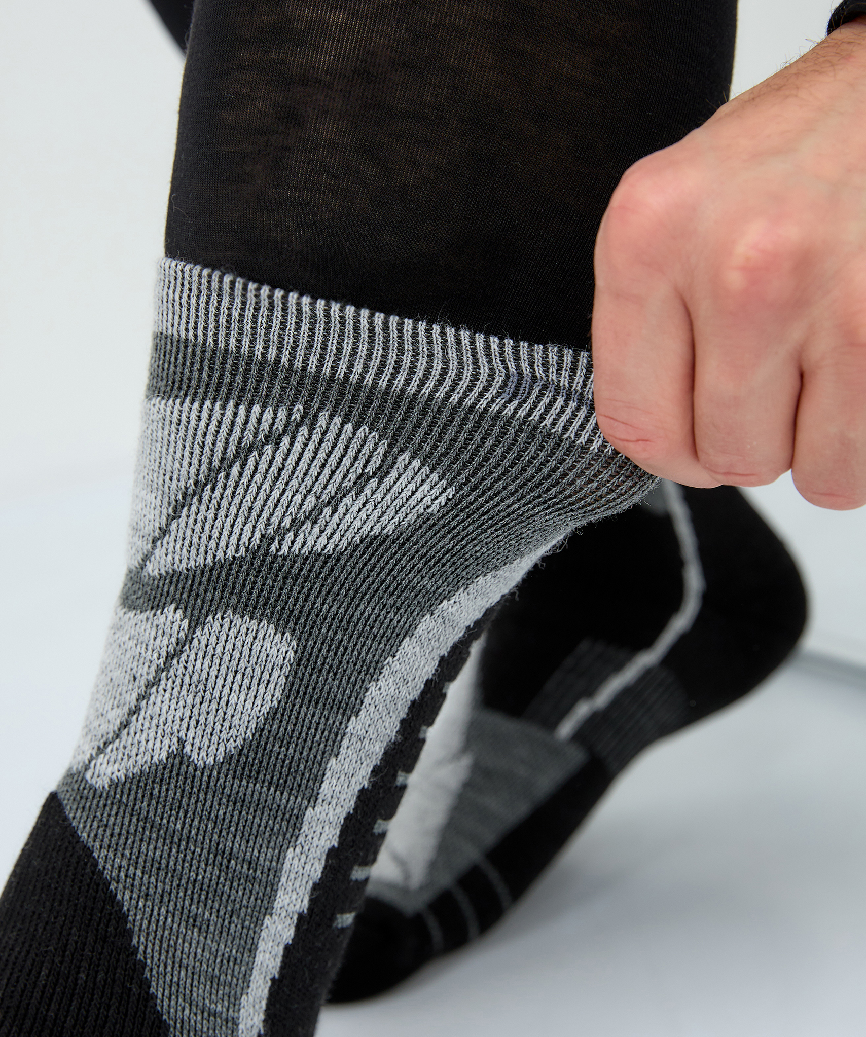 Носки Nordski Wool black/grey