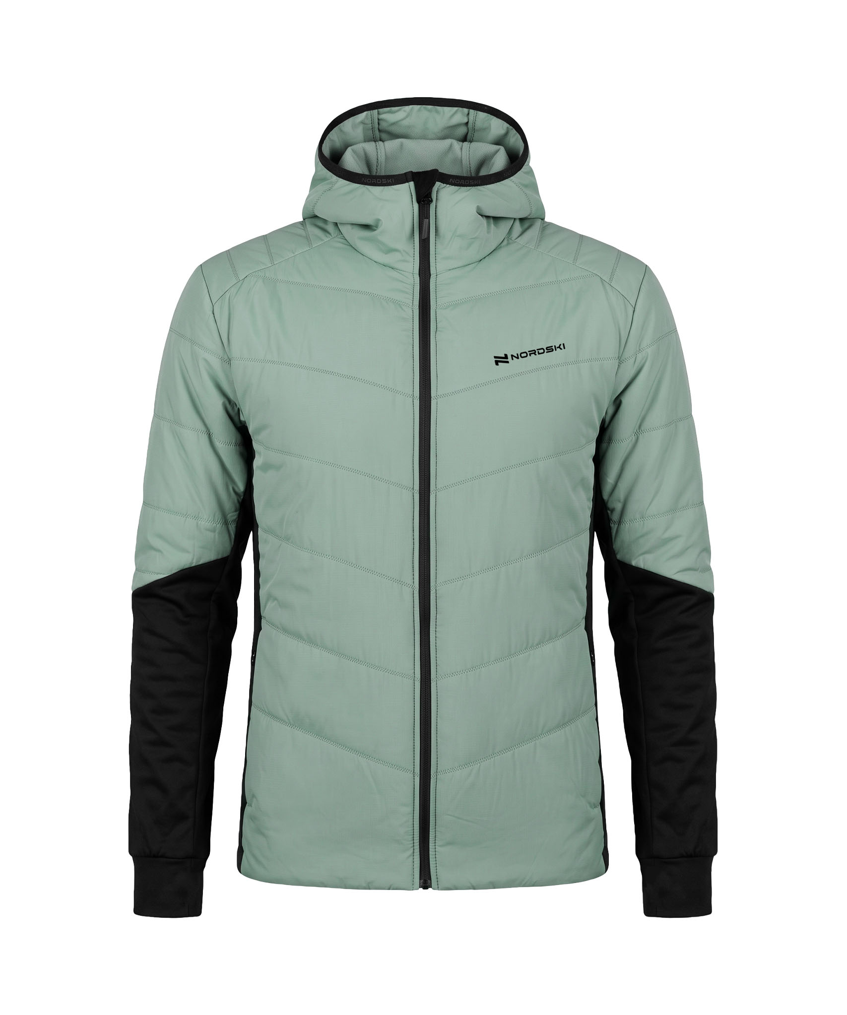Куртка Nordski Hybrid Hood 2.0 Ice Mint/Black