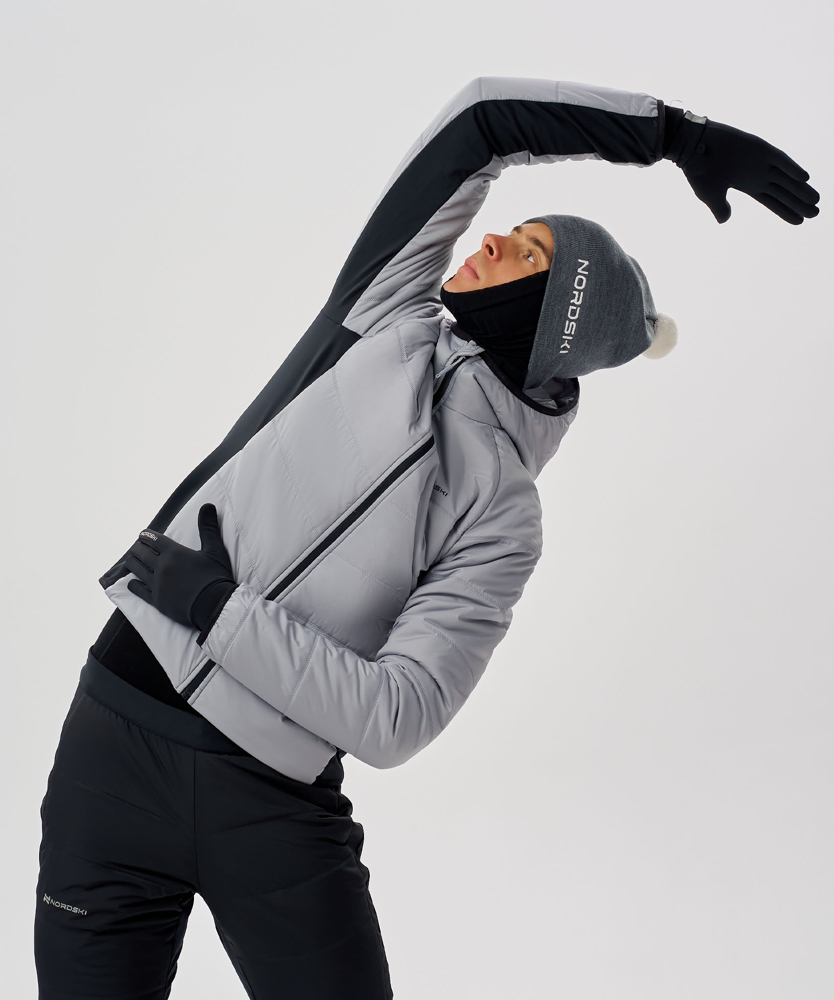 Куртка Nordski Hybrid Warm 3.0 Grey/Black