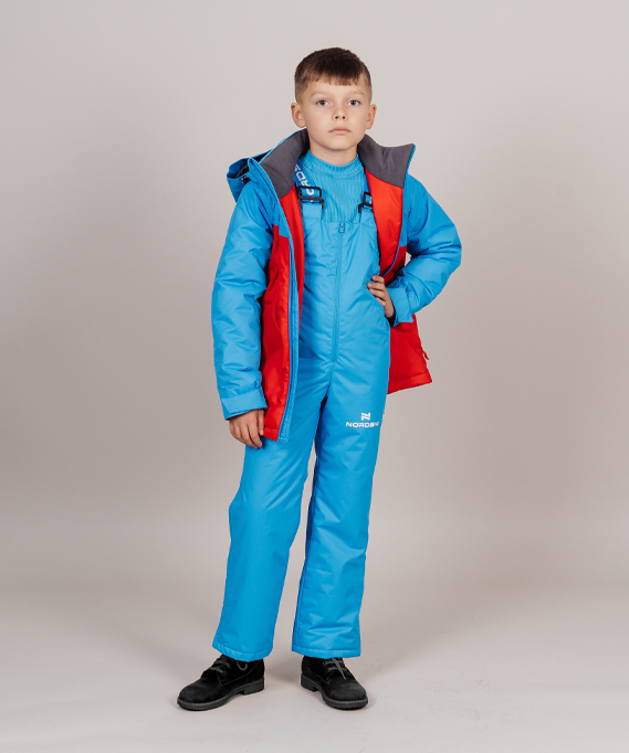 Утепленные брюки Nordski Kids Active Blue