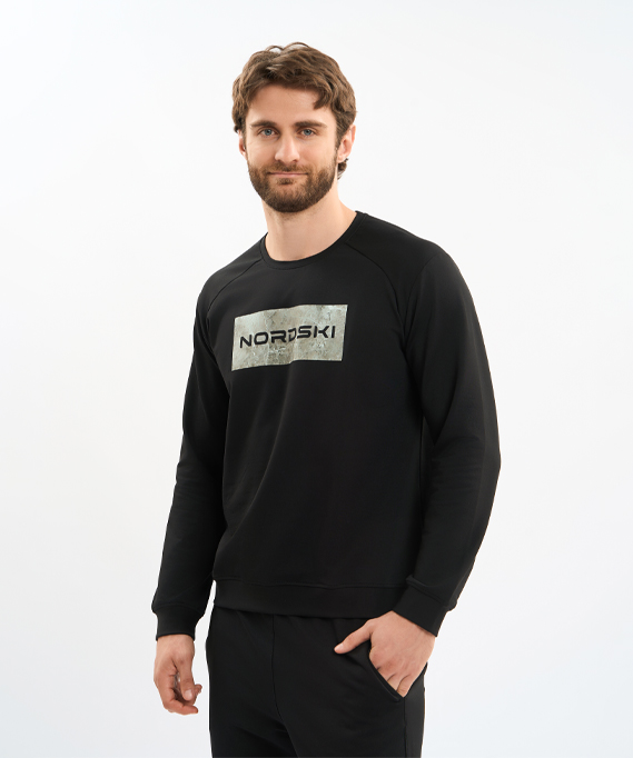 Свитшот Nordski Simple Logo Black