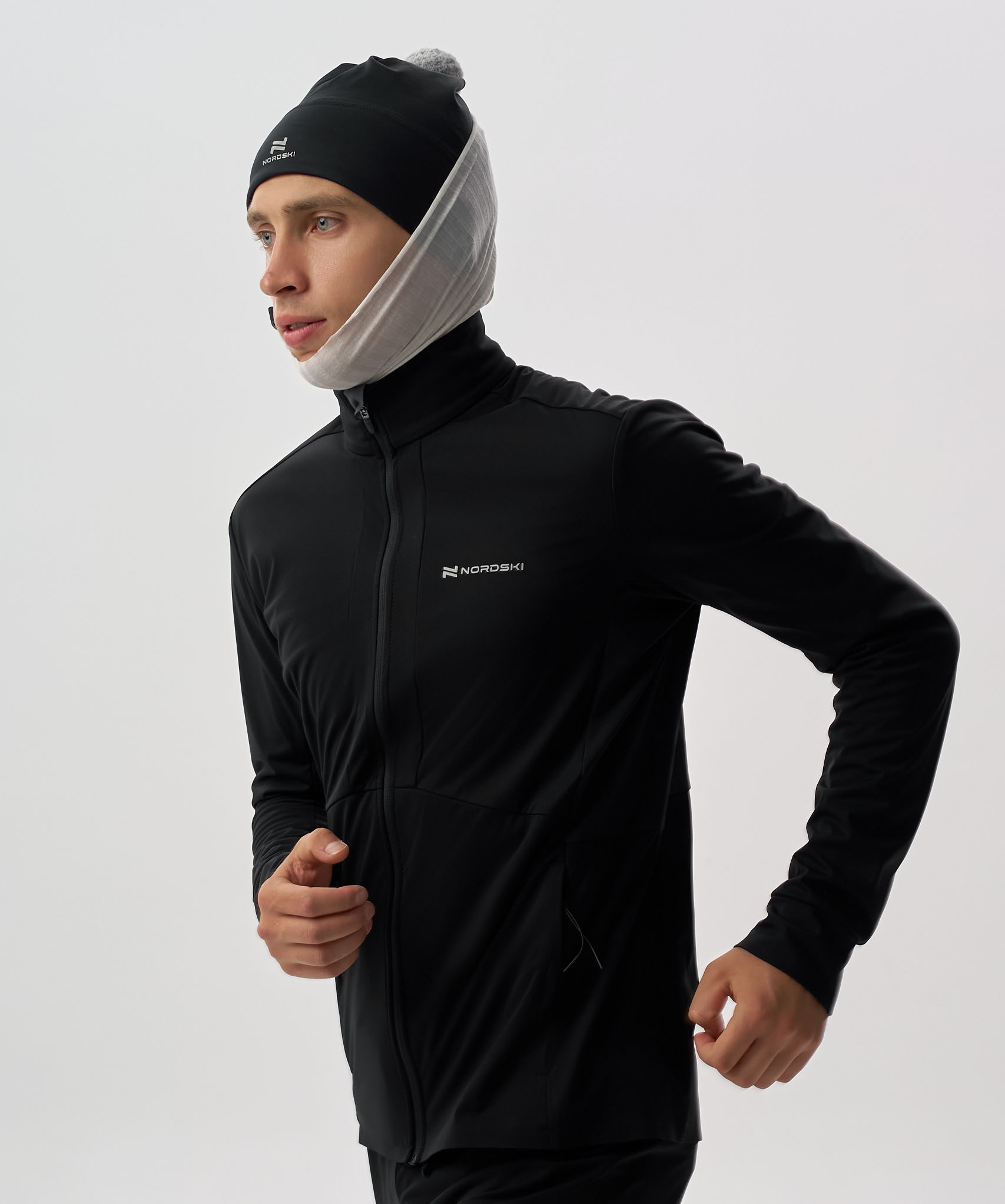 Тренировочная куртка Nordski Race 2.0 Black