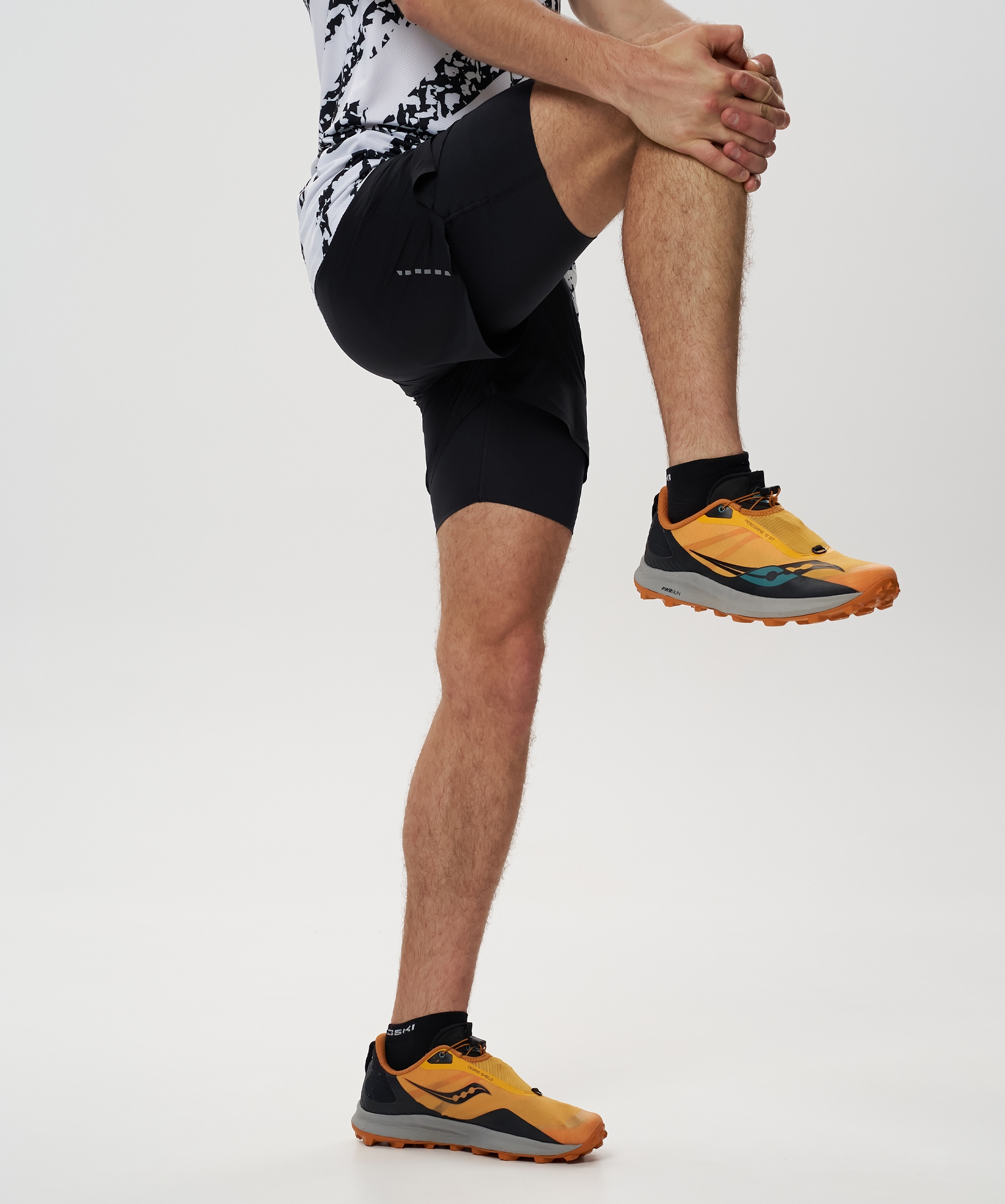 Шорты 2 в 1 Nordski Trail Black