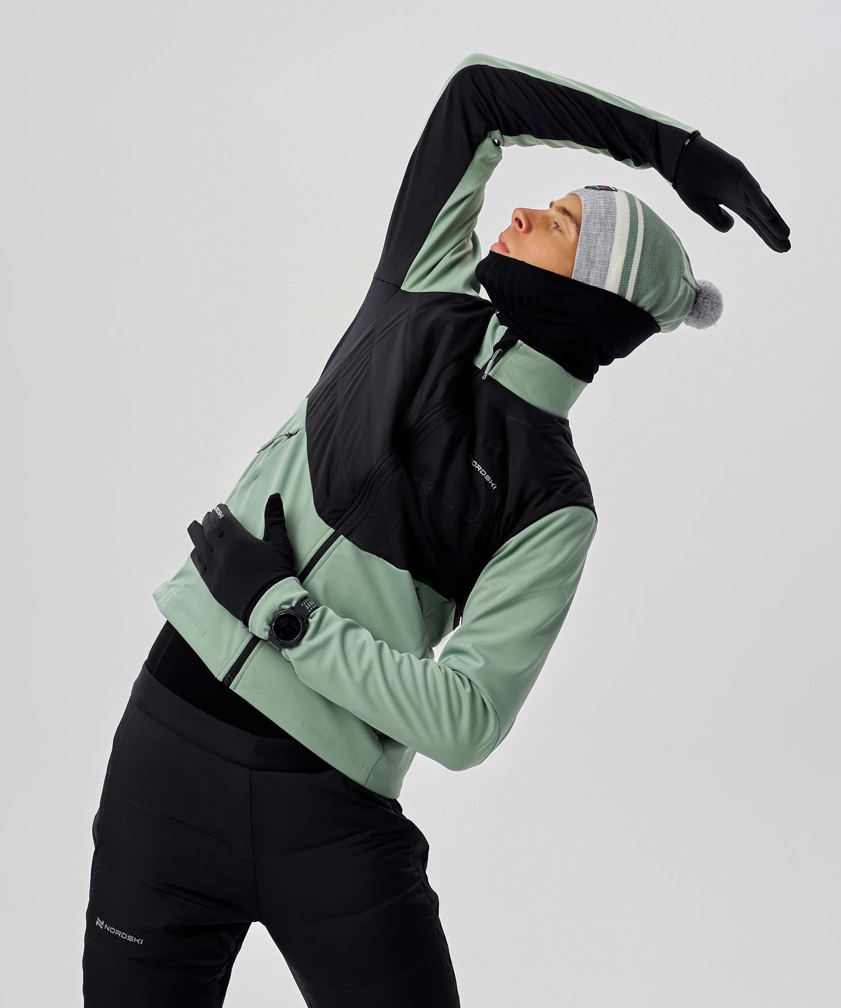 Куртка Nordski Hybrid Pro 2.0 Ice Mint/Black